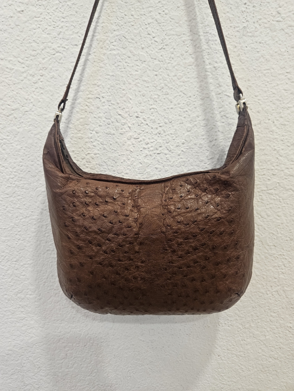 Vintage Corbeau Genuine Ostrich Leather 80s/90s